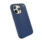 Speck iPhone 14 Pro Case - Drop Protection, Scratch Resistant, Dual Layer Slim Phone Case for 6.1 Inch iPhones 14 Pro Max - Built for MagSafe - Anti-Fade Case - Presidio2 Grip-Coastal Blue/Black/White