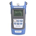 Handheld Optical Fibre Power Meter, Portable Fiber Optic Cable Tester, Professional Visual Fault Locator Fibre Optic Light Tester with SC FC ST Connector 800-1700nm -70~+3db