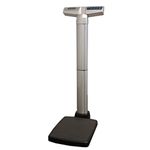 Health-O-Meter Digital Professional Waist High Beam Scale, Silver