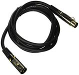 Monoprice 6ft Premier Series XLR Male to XLR Female 16AWG Cable (Gold Plated) [Microphone & Interconnect]