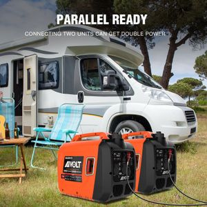 AIVOLT 3300W Petrol Inverter Generator – Portable Power Supply