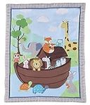 HMtideby Animal Themed Baby Toddler Blanket Quilt Cot Comforter Crib Baby Quilts for Boys and Girls Nursery Bed Throw Blanket 84x107cm, Suitable for All Season