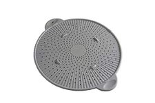 Simply Served Trivet 3-in-1 Splatter Screen, Large, Gray