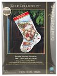 Dimensions Needlecrafts Counted Cross Stitch, Santa's Journey Stocking