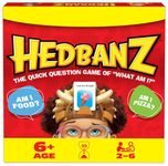 Hedbanz 2nd Edition Picture Guessing Board Game — Family Games, Games for Family Game Night, Kids’ Games, Card Games for Families and Kids Aged 6 and up