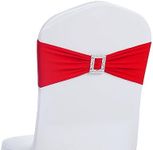 Joccun 30 PCS Spandex Chair Sashes 