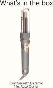 Conair Curl Secret Hair Curler, 3/4-Inch Barrel – Automatic Curling