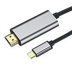 USB C to HDMI Cable 4k 6ft, USBC to