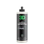 3D SiO2 Ceramic Trim Restore, GLW Series | Ultimate Hydrophobic Trim Reviver | SiO2 Infused Restoring, Shining, & Protecting | Restores Black Plastic & Vinyl | DIY Car Detailing | 16 oz