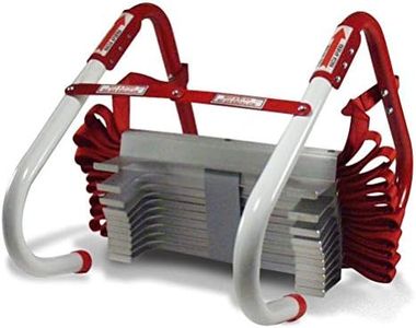 Kidde Fire Escape Ladder, 2-Story Rope Ladder, Extends to 13-Feet, Anti-Slip Rungs