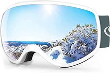 Findway Kids Ski Goggles - Ski Goggles Kids 3-14 Years Compatible with Helmet Kids Skiing Goggles Snow Goggles for Boys Girls 100% UV Protection Anti-fog for Ski Snowboard Other Winter Sports