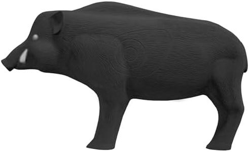 Field Logic-Shooter 3D Archery Hog Target, Black, One Size