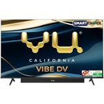 Vu Smartchoice 139cm (55 inches) Vibe Series 4K QLED Smart Google TV 55VIBE-DV