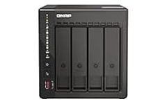 QNAP TS-453E-8G 4-Bay Intel Quad-core CPU Multimedia NAS with Dual 2.5GbE, 8GB RAM