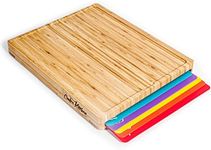 Cutting Board Set Easy-to-Clean Bam