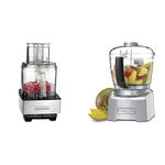 Cuisinart DFP-14BCNYC Custom 14-Cup Food Processor, Silver & CH-4DCC Elite Mini Chopper