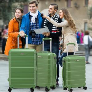 RMW Hard Shell Suitcase – Ice Blue Lightweight Luggage