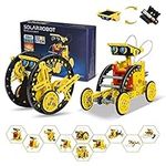 OMWay STEM 12-in-1 Solar Robot Toys, Science Kits for Kids Age 8,Building Experiment Engineering Robotics Kits,Christmas Birthday Gifts Toy for 9 10 11 12 13 14 Year Old Boys Girls