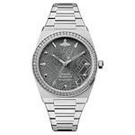 Vivienne Westwood Charterhouse Ladies Quartz Watch with Grey Sunray Dial & Stainless Silver Bracelet