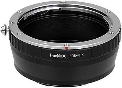 Fotodiox Lens Mount Adapter - Canon EOS (EF/EF-S) D/SLR Lens to Sony Alpha E-Mount Mirrorless Camera Body