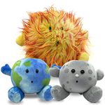 Celestial Buddies Earth Moon and Sun Buddy Set Science Astronomy Space Solar System Educational Plush Planet Toys