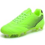 Boys Football Boots Kids Football Shoes Cleats Boys Girls Trainers FG/AG Athletics Training Sport Running Shoes for Boys Girls Sneakers Boys Sneakers Indoor Outdoor Football Shoes Sneakers for Unisex