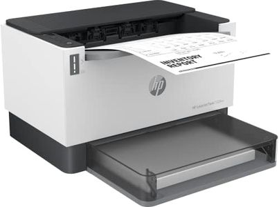 HP LaserJet Tank 1504w 2R7F3A, Impresora Láser A4 con Deposito de Toner, Impresión a Doble Cara Manual, Wi-Fi, HP Smart App, Pantalla LCD Icon, Blanca y Negra