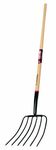 Truper 30317 Tru Pro 54-Inch Manure Fork 6-Tine, Ash Handle