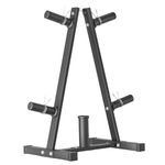 Weight Plate Rack, Bongkim Weight Tree and Weight Rack for Plates, Weight Holder for 2 inch Olympic Weight Plate, Weight Plate Storage for Home Gym