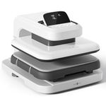 HTVRONT Auto Heat Press 2 - Heat Press Machine for T Shirts with Adjustable Pressure & Higher Heating Height, Heats Up Fast and Evenly Press Machine 15x15 for HTV, Sublimation, Heat Press Projects
