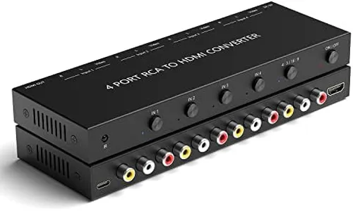 4 Port RCA