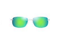 Maui Jim Sunglasses, Mauigreen Ohai Matte Silv, L