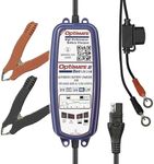 OptiMate 2 Duo 12v Car Battery Charger - 2A Lithium and Lead Acid Automatic Battery Charger Maintainer for car, van, boat, camper