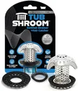 TubShroom Ultra Revolutionary Bath Tub Drain Protector Hair Catcher/Strainer/Snare Stainless Steel, Single Pack