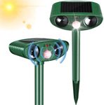Cat Repellent Outdoor,2 Pack Solar 