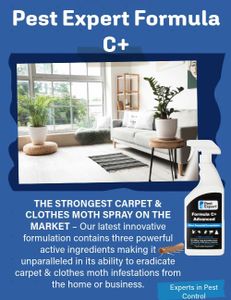 Pest Expert Carpet Moth Killer Spray 2x1L – Fast Acting Professional Treatment