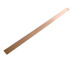 Mssoomm Copper Flat Bar Copper Busbar 3mm x 40mm x 1000mm, Pure Copper Flat Bar C110 Copper Bus Bar 99% Copper T2 Cu Metal