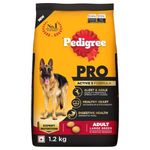 Pedigree Pro Adult Chicken Large Breed, Dry Dog Food (18 Months Onwards), 1.2 Kg Pack