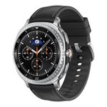 Samsung Galaxy Watch8 Classic 46mm, AI Smart Watch with Cushion Design and Rotating Bezels, with Hybrid Band and Wearable Display, Bluetooth, Black, 3 Year Extended Warranty (UK Version)
