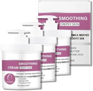 Crepey Skin Cream –Crepey Repair Treatment, Wrinkle Smoothing & Skin Tightening with Collagen & Hyaluronic Acid, Improves Elasticity Pumps Saggy Skin for Body, Neck, Hands, Face (03)
