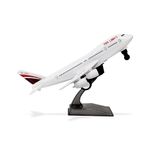 KEENBEY Plastic Plane | Friction Powered Aeroplane | Unbreakable Airbus | Plastic Pull Back Toy for Kids | Airplane Toy for Boys and Girls (Red)