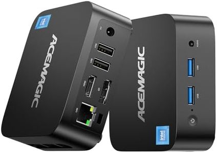 ACEMAGICIAN N150 Vista Mini PC V1 Win 11 Pro, Twin Lake N150(Beat N97/N95, up to 3.6GHz) 16GB DDR4 RAM 1TB SSD Micro PC, Mini Computers 4K Dual Display/HDMI/WiFi/BT/LAN Small PC for Home/Office