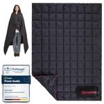 KingCamp Camping Blanket Lightweight Outdoor, Travel Blanket Multifunctional Warm, Sleeping Blankets Ultralight with Snap Button, Sleeping Quilt for Picnics Beach Camping Hiking Car Indoor