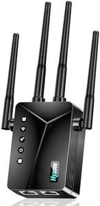 2026 WiFi Extender Signal Booster for Home & Outdoor - 5X Faster Internet Booster with Ethernet Port, Covers 15,000+ Sq.Ft House & Yard | Long Range Wireless Repeater Amplifier, Works with Any Router