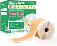 Silicone Scar Sheets, Professional for Scars Caused by C-Section, Surgery, Burn, Keloid, Acne, and More, Drug-Free, Silicone Scar Roll [1.5Meters]