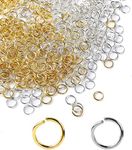 Jump Rings, 1200 Pcs Gold Silver Sp