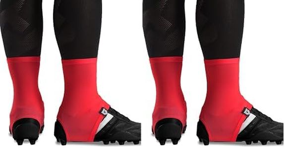 Gridiron Gladiator Cleat Covers - Football Spats - Football Cleat Cover - Cleat Spats for Soccer, Baseball & Softball (Pack of 2)