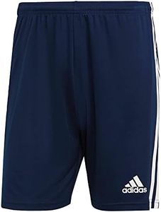 Adidas,Mens,Squad 21 Shorts,Team Navy Blue/White,Large