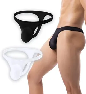 Zcblcyj Men's G-String Brief Underwear (US, Alpha, X-Large, Regular, Regular, Black and White)
