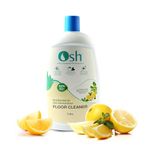 Osh Floor Cleaner | 99% natural & plant-derived | Non Toxic| 1000ml - Pack of 1 | Keeps germs & insects away | Safe across surfaces | Allergen-free fragrance |Natural Floor Cleaner|